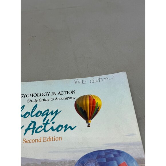 Psychology in action 2nd edition by Benjamin Wallace paperback text book READ - Picture 2 of 11